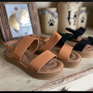 COPY - TWO PAIR Anna Platform Sandals Women Size 9